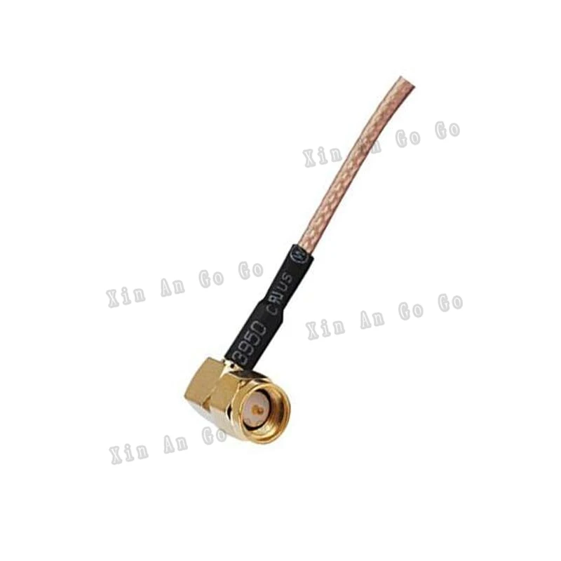 

Factory sales RF Coaxial cable SMA to SMA connector SMA male right angle to SMA female Jack RG316 Pigtail cable 15cm free shipp