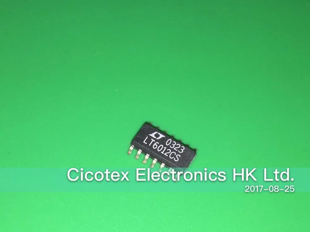 

2 шт./лот LT6012CS # PBF SOP14 IC OPAMP GP 350KHZ RRO 14SOIC