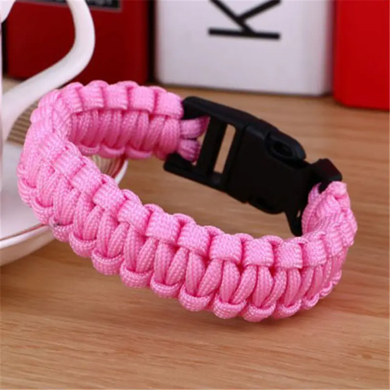 Открытый браслет для выживания Набор браслетов Паракорд военный в экстренных