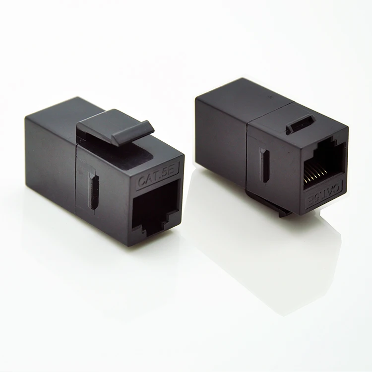 RJ45 Cat.5e встроенный Женский адаптер муфта неэкранированный для пустой патч