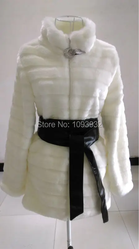 XXXL4XL 5XL размера плюс зимняя женская меховая куртка средней длины с воротником-стойкой, шубы из искусственного кроличьего меха, женская зимняя куртка