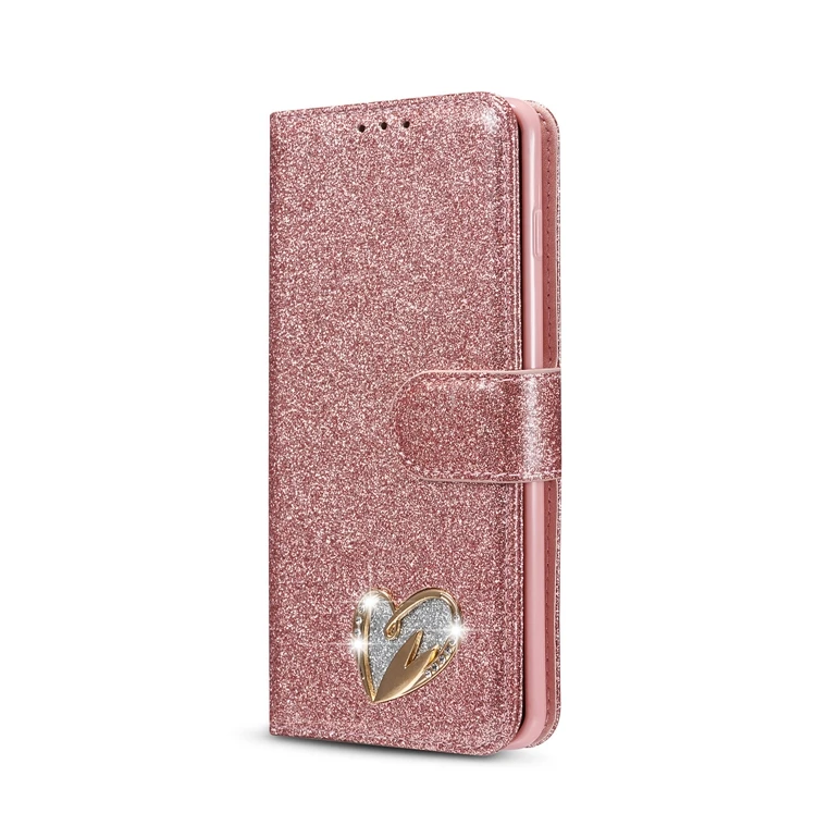 Кожаный флип-чехол для Etui samsung S10 S 10 сверкающий чехол на магните для телефона чехол для samsung Galaxy S10 Чехол-книжка
