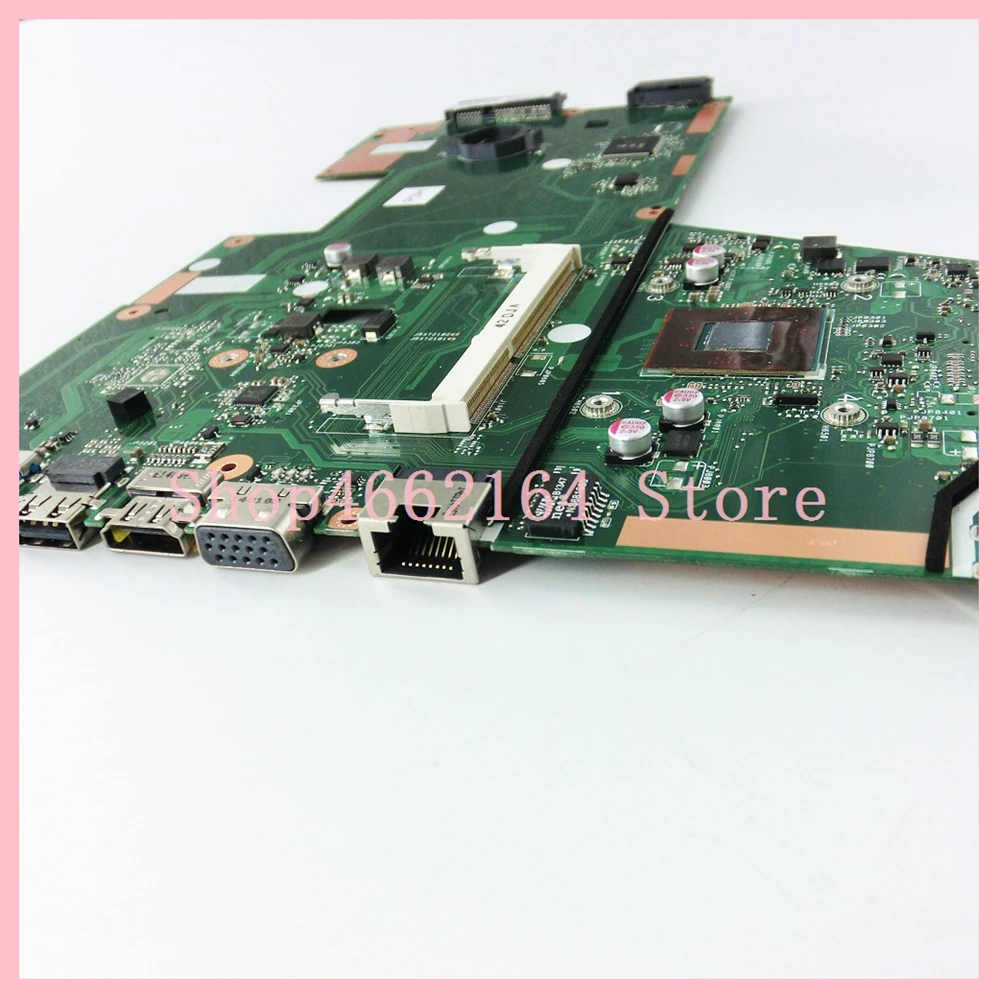 X551MA с N3520CPU REV 2,0 Материнская плата Asus X551 X551M X551MA Материнская плата ноутбука DDR3 60NB0480-MB1500-206 проверка прошла успешно