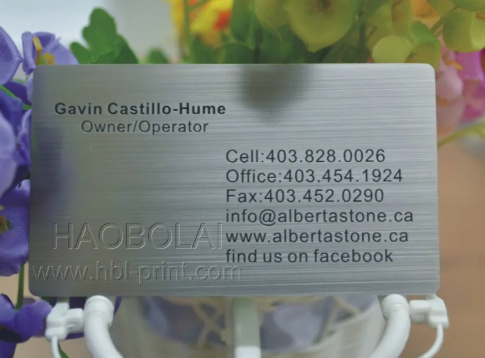 Почищенные на заказ серебряные металлические карты OEM Выгравированные печатные