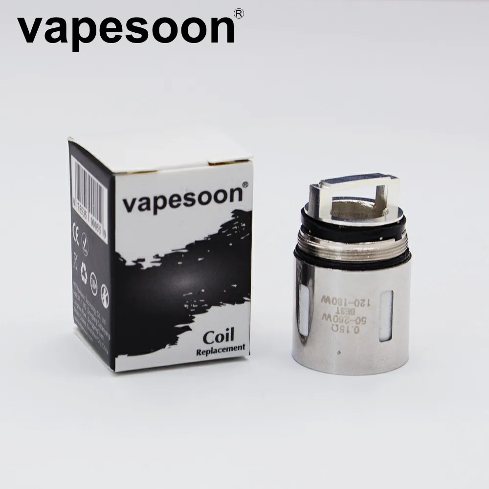 Аутентичные VapeSoon Головка Катушки TFV.88 Головка Катушки V8-T10 V8-T6 V8-Q4 V8-T8 V8 РБА замена катушки для TTFV8. Облако зверь бак