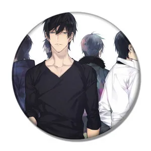 5 ZXFJXR fujoshi BL 10 Граф десять граф сладкий мальчик любовь Tadaomi Shirotani Kurose RIKU значок брошь yaoi вентилятор значок коллекция подарок - Окраска металла: 5