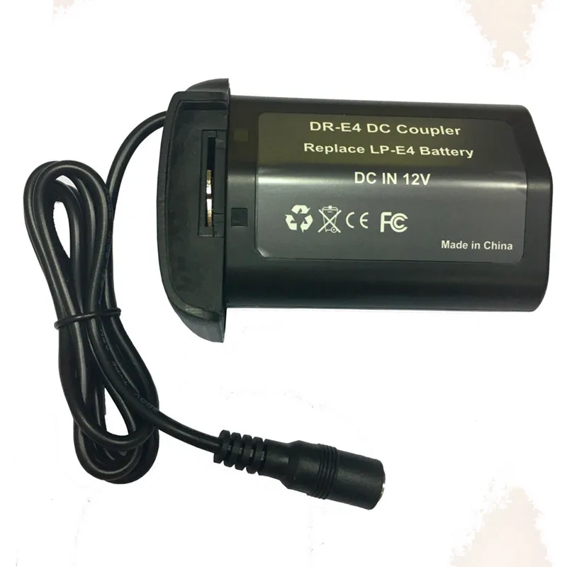 ACK E4 AC Мощность адаптер + DR соединитель прямого тока LP E19 аккумуляторная батарея