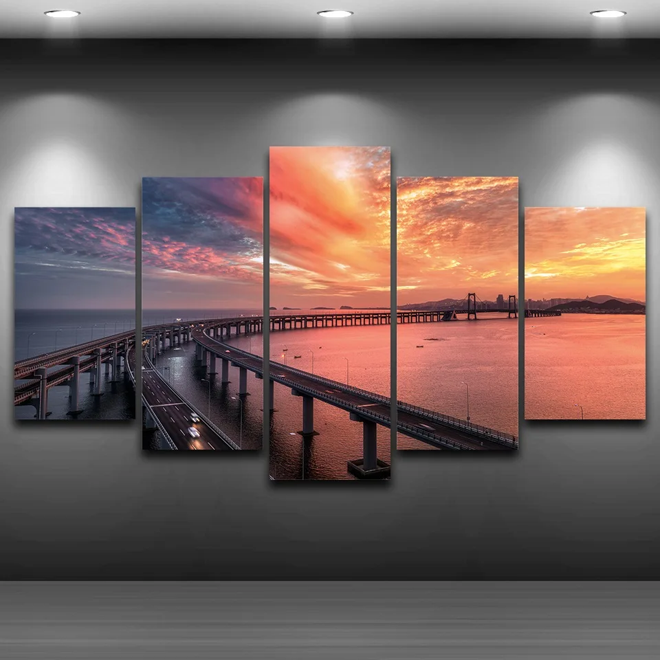 Холст настенные художественные картины Домашний декор HD Печать плакаты рамка 5