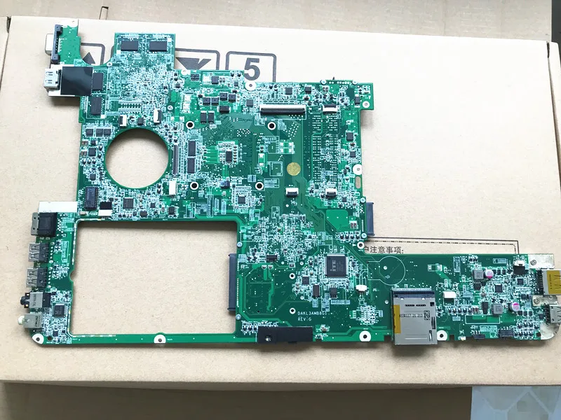 

DAKL3AMB8E0 motherboard For Lenovo Y560 Laptop Motherboard HM55 DDR3 1GB