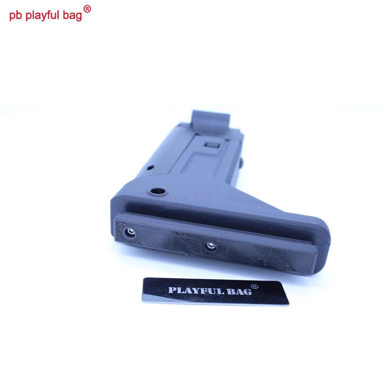 

PB Playful bag outdoor sports CS sniper equipment UMP45 3D printing ACR folding adjustable butt UMP9 modified accessories D182