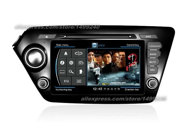 Beste Voor KIA K2/Rio/Pride 2011 ~ 2015-Auto GPS Navigatie Dvd-speler Radio Stereo TV BT IPod 3G WIFI Multimedia Systeem