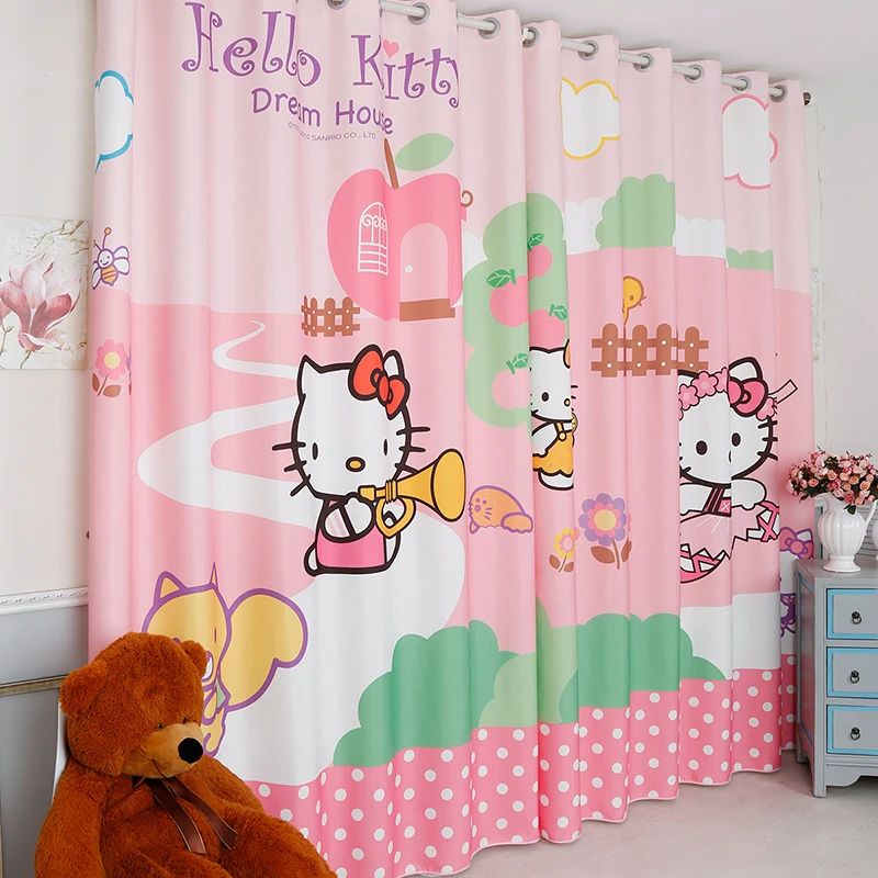 Фото Personal Tailor 2pcs 200x260cm Drapery Panel Window Dressing Drape Wave Curtain Nursery Kids Children Room Pink Hello Kitty Cat Дом и сад Personal Tailor 2pcs 200x260cm Drapery Panel Window Dressing Drape Wave Curtain Nursery Kids Children Room Pink Hello Kitty Cat Дом и сад