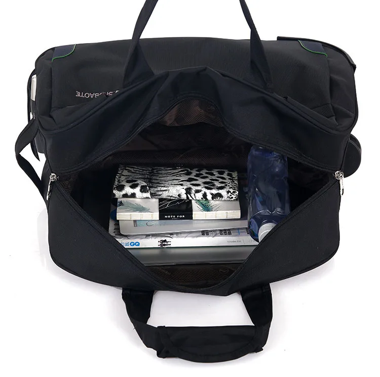 Женская водостойкая большая емкость дорожная сумка толстый стиль Rolling чемодан на колесиках леди мужчины дорожные сумки чемодан с колесиками