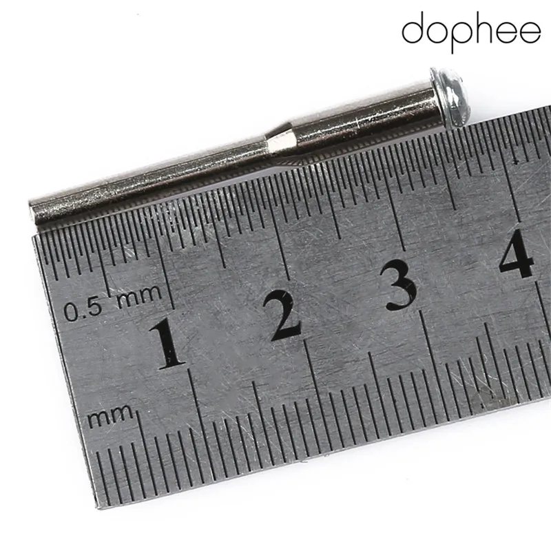 Dophee 50 шт. 3 мм (1/8 дюйма) Алмазная Полировочная оправка держатель режущего Колеса