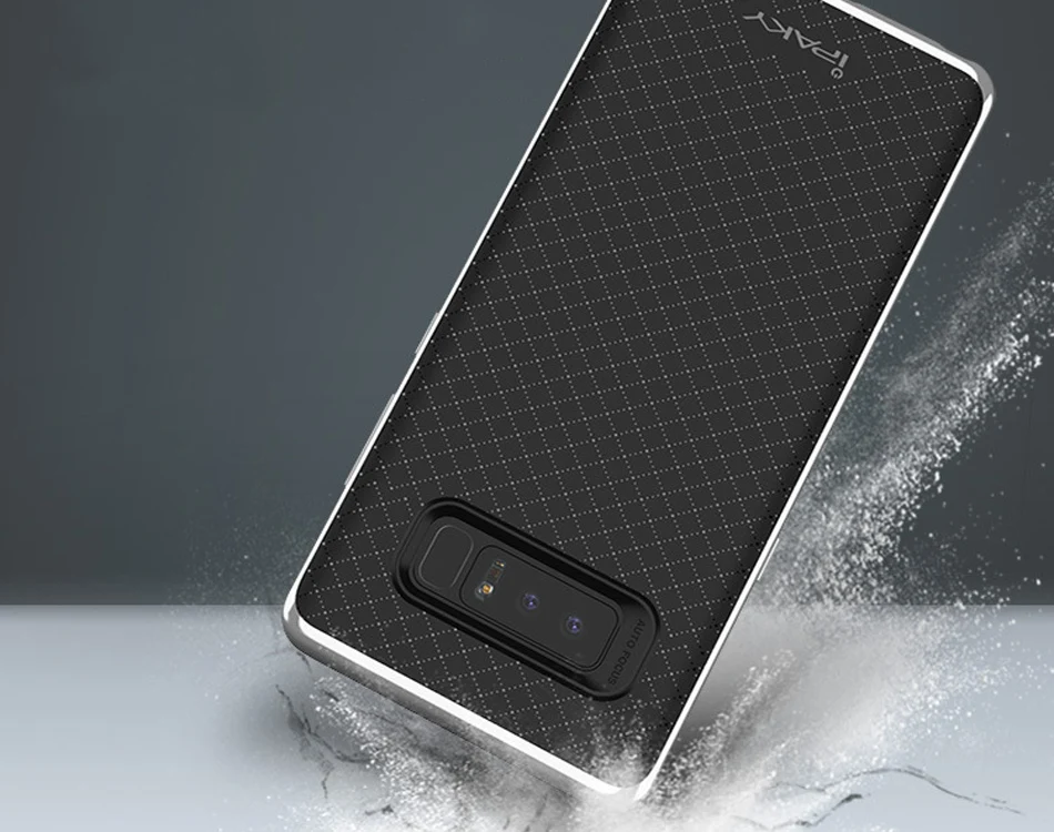 Ipaky чехол для телефона для samsung A7 J7 J5 Prime Note 8 5 S8 S6 S7 Edge Plus чехол силиконовый чехол+ Пластик рамка чехол
