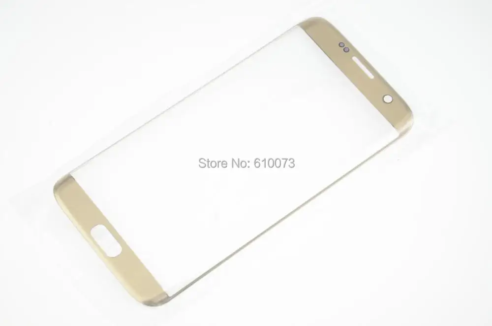 Комплекты передних внешних стеклянных линз для Samsung Galaxy S7 edge G935 G935F переднее
