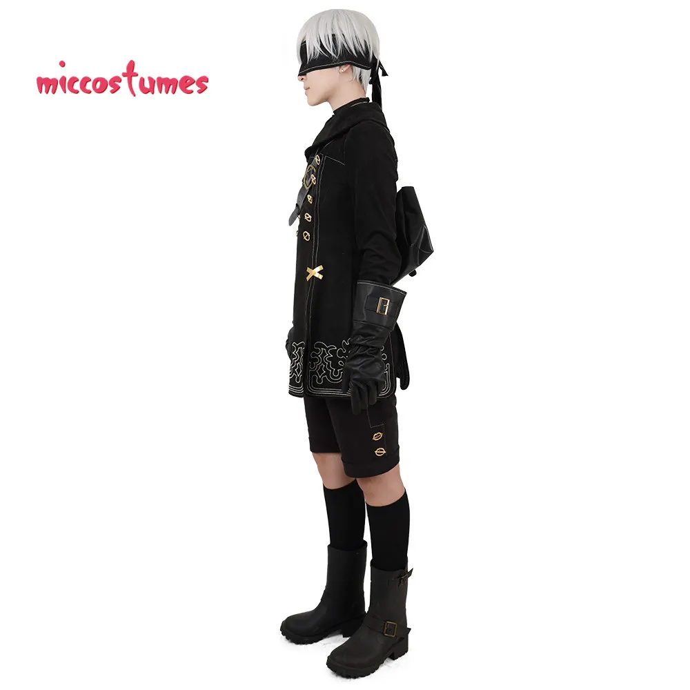 Nier Automata jorha № 9 Тип S 9S косплей костюм для мужчин Хэллоуин наряд