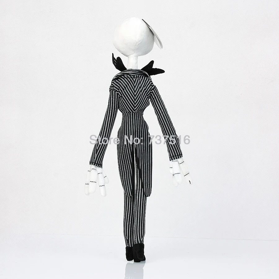 Кошмар перед Рождеством, мягкая игрушка 12," Jack Plush& 8" Skellington's ghost Zero dog на Хэллоуин, тыква, нос, 2 шт