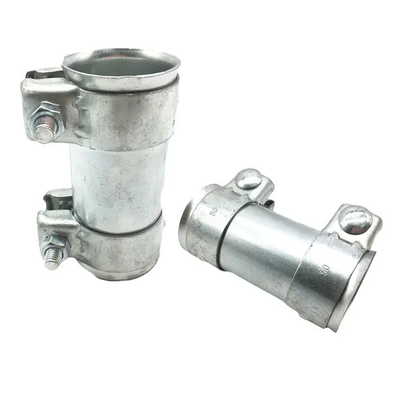 2 &quotразъем выхлопной трубы сверхмощный рукав двойной зажим трубчатый адаптер