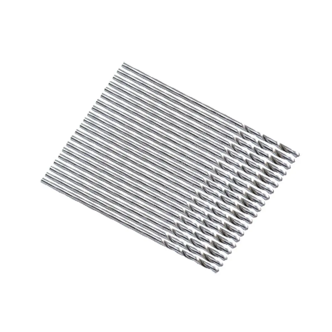 

20 Pieces Metal Straight Shank 0.8mm Twisted Drill Bit Drop Shipping