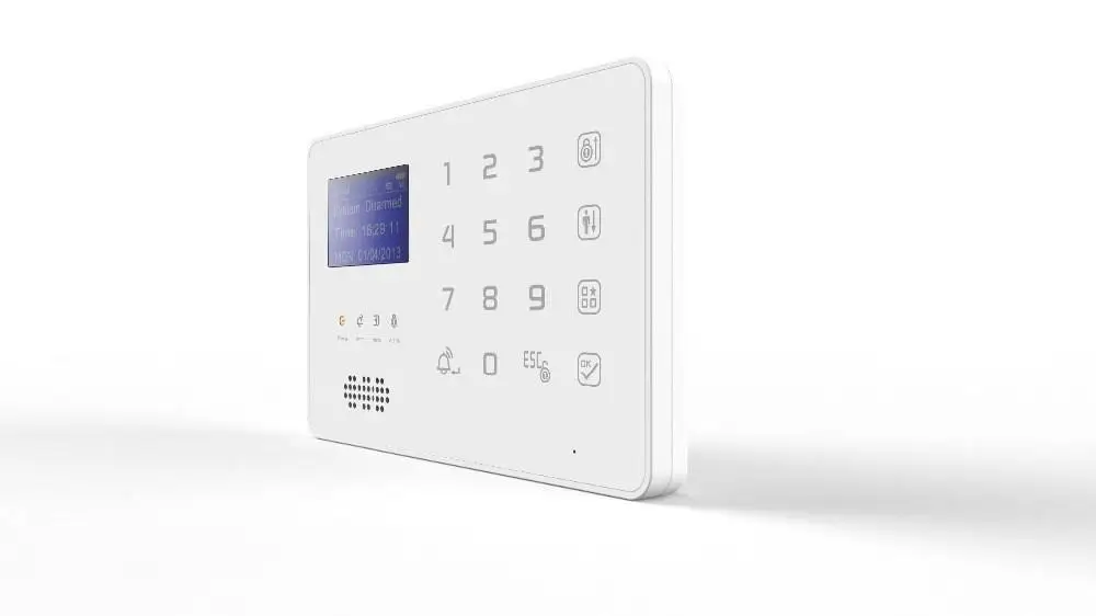 Quad Band сенсорная клавиатура Беспроводной GSM сигнализации Системы для дома