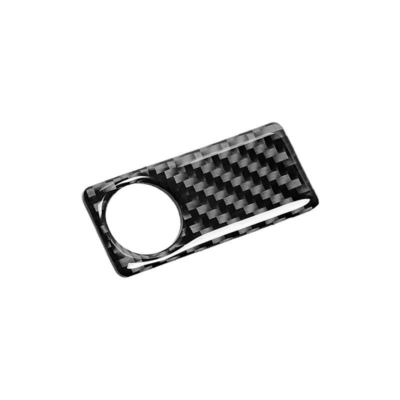 Накладка на панель бардачка из углеродного волокна для Mercedes Benz C class W204 200 260 300 2007- Аксессуары для салона автомобиля