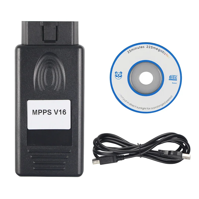 MPPS V16 ECU чип тюнинг инструмент для EDC15 EDC16 диагностический V 16.1.02 Flasher OBD2 Бесплатная