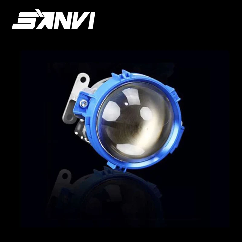Sanvi Blue bi led лампа для объектива проектора 35 Вт 5500 к супер яркий H4 H7 9006 автомобильный