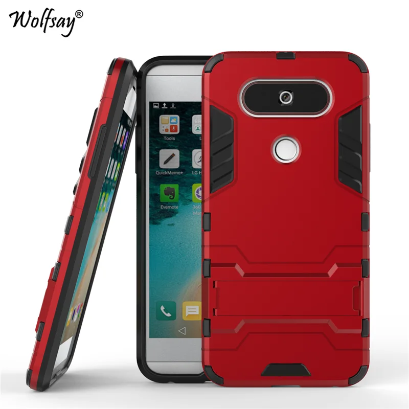 Чехол wolfsay для LG Q8 тонкий резиновый чехол-броня робота чехол телефона V20