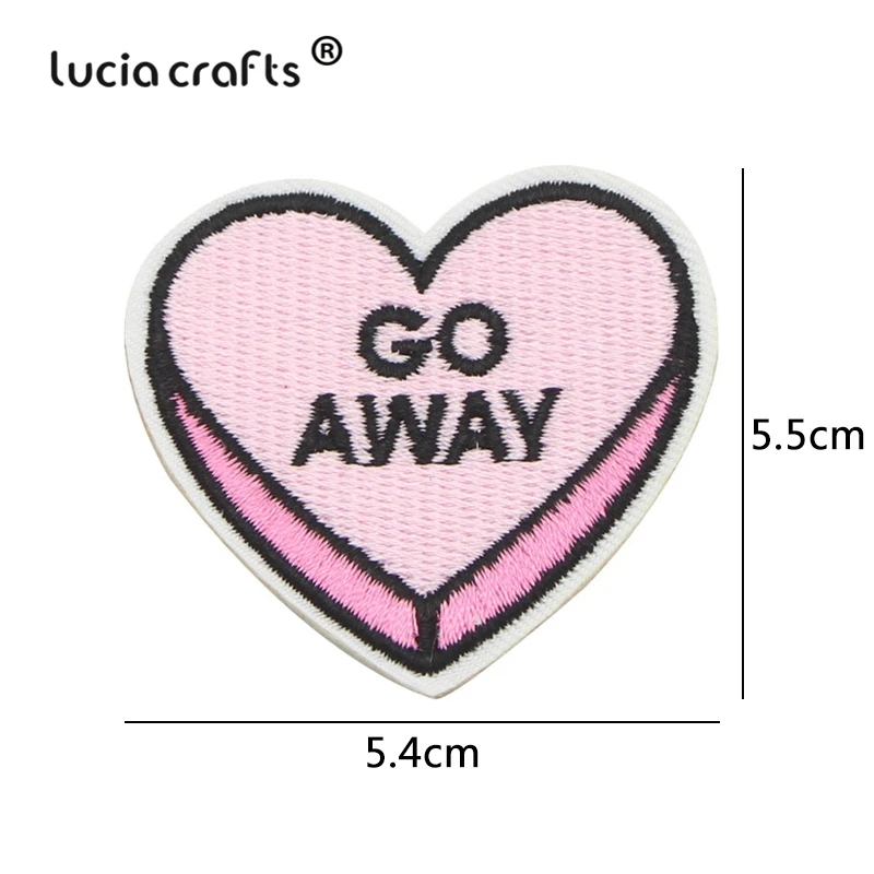 Lucia crafts 1 шт./лот мульти-Стили вышитые железные патчи для одежды наклейки значки DIY Швейные аксессуары L0903