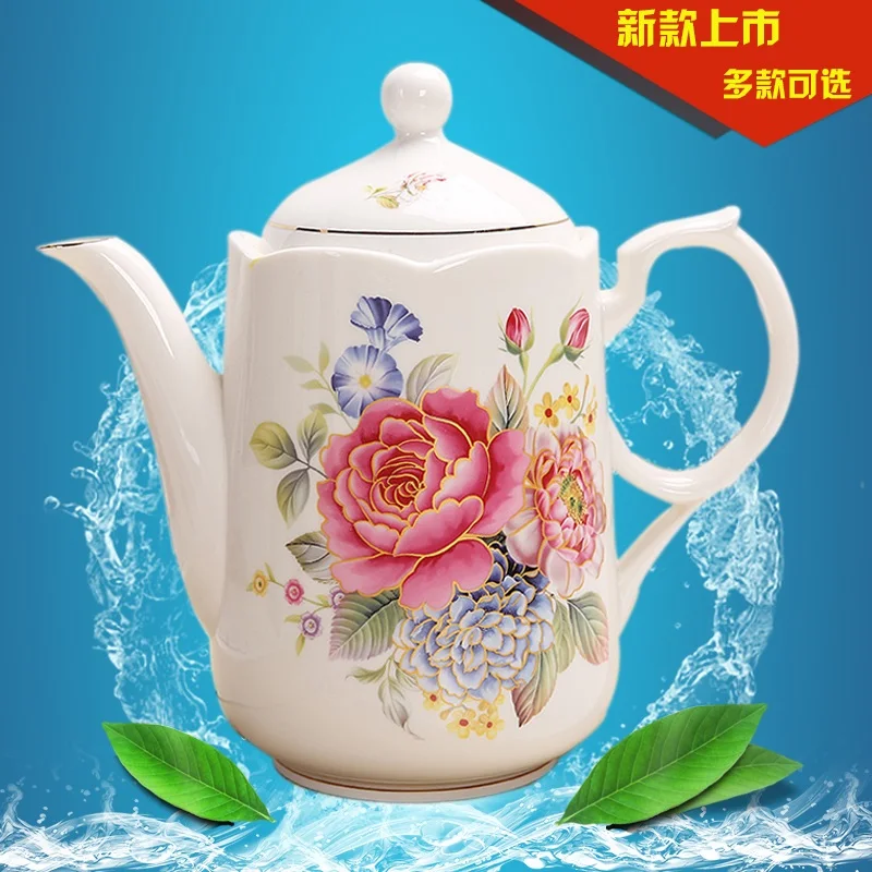 Модный кофейник в британском стиле из костяного фарфора европейском для