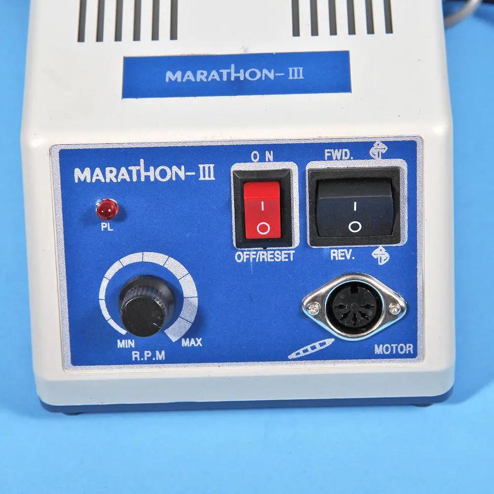 Стоматологический лабораторный аппарат Marathon Электрический микромотор N3 + прямой