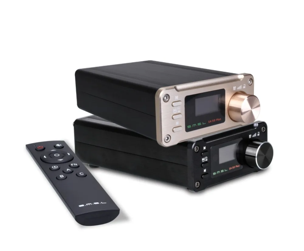 SMSL SA 50 Plus MINI HiFi AUX Оптический Портативный USB диск усилитель мощности Цифровой Вт *