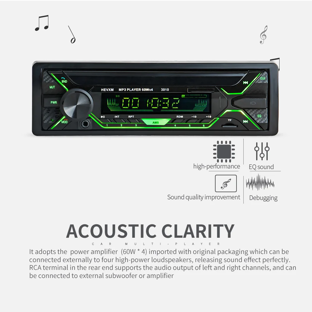 Автомобиль Радио стерео проигрыватель Bluetooth телефона AUX-IN MP3 FM/USB/1 Din/пульт дистанционного управления 12V автомобильный аудио Автораспродажи