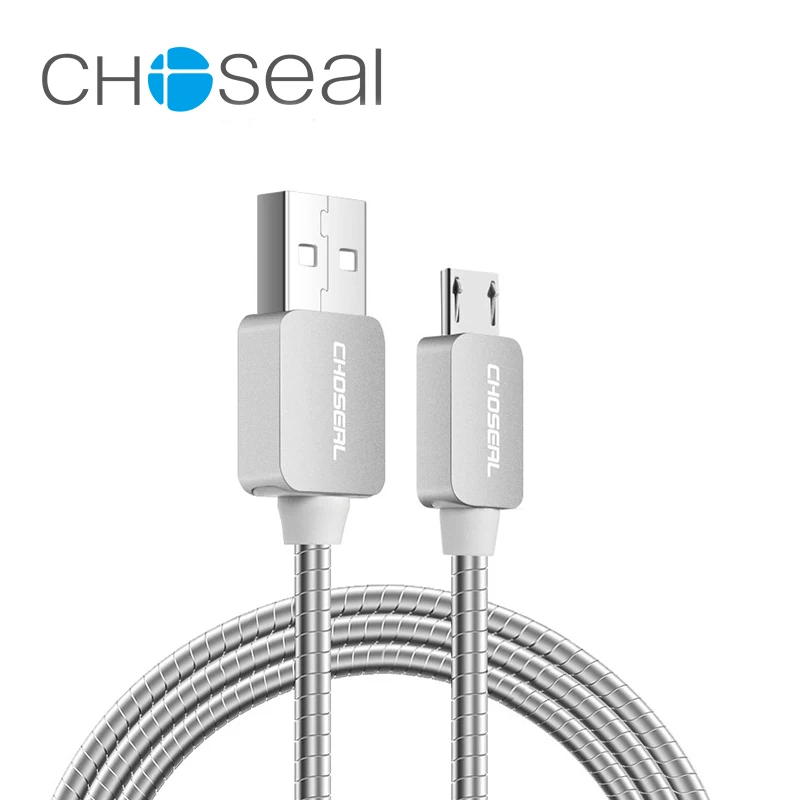 Choseal 30th юбилей Micro USB кабель алюминиевый зарядное устройство из алюминиевого