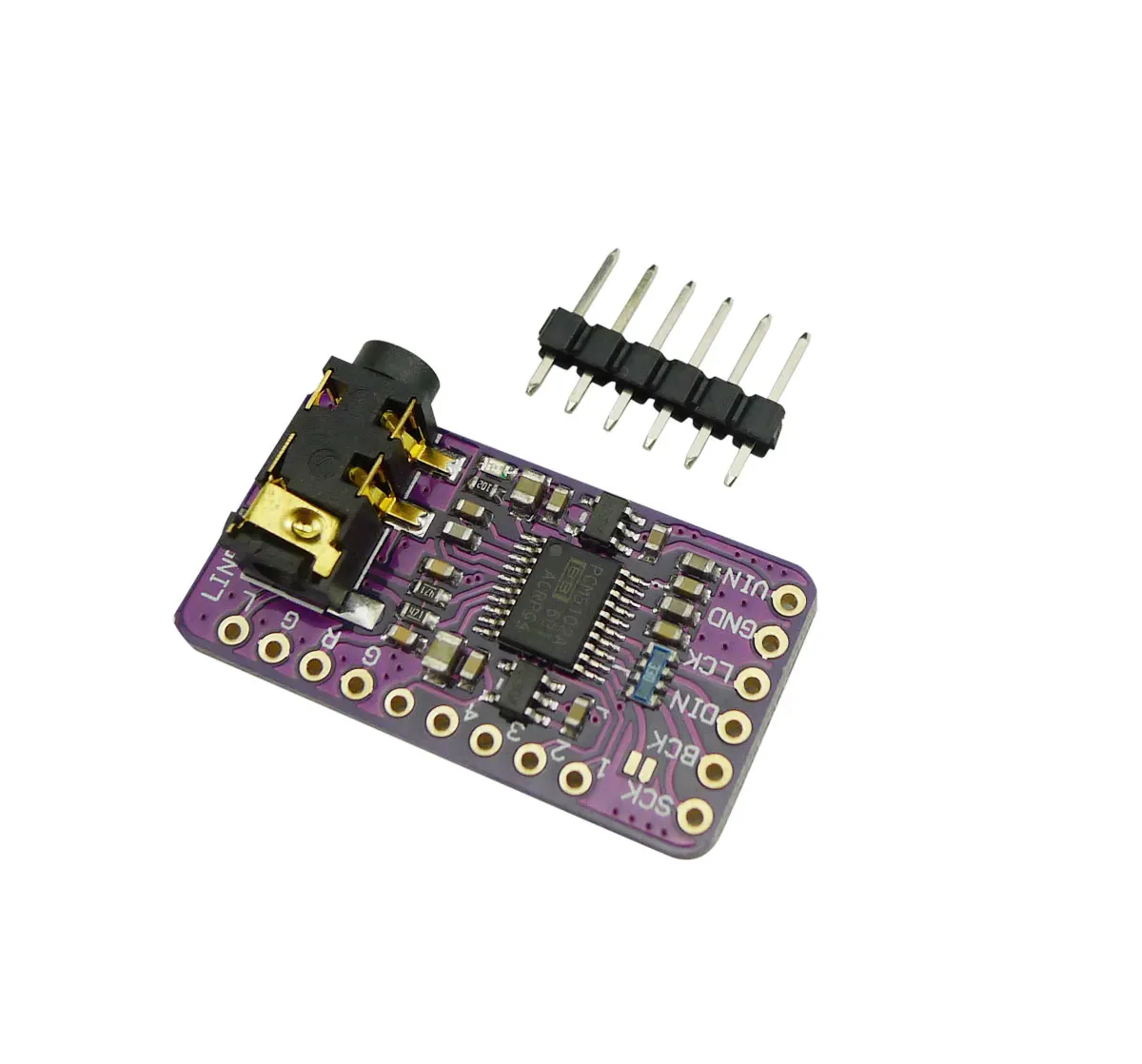 DAC декодер Aihasd Interface I2S PCM5102 модуль проигрывателя для Raspberry Pi pHAT плата формата