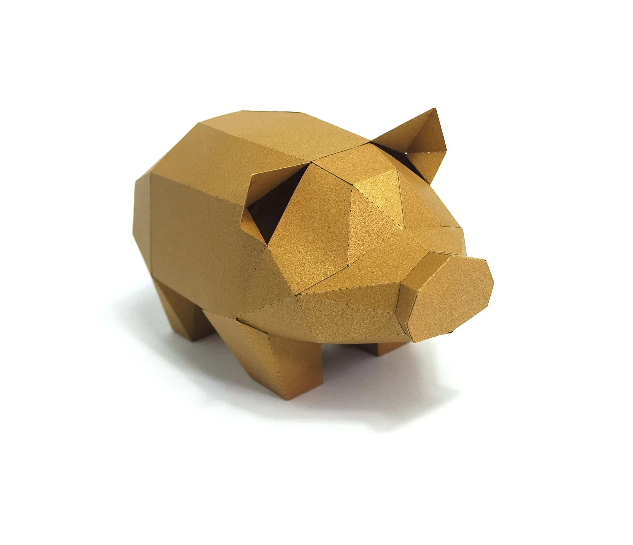 3D книга в виде свиньи гостиную искусство дома сделай сам бумажная модель ручной