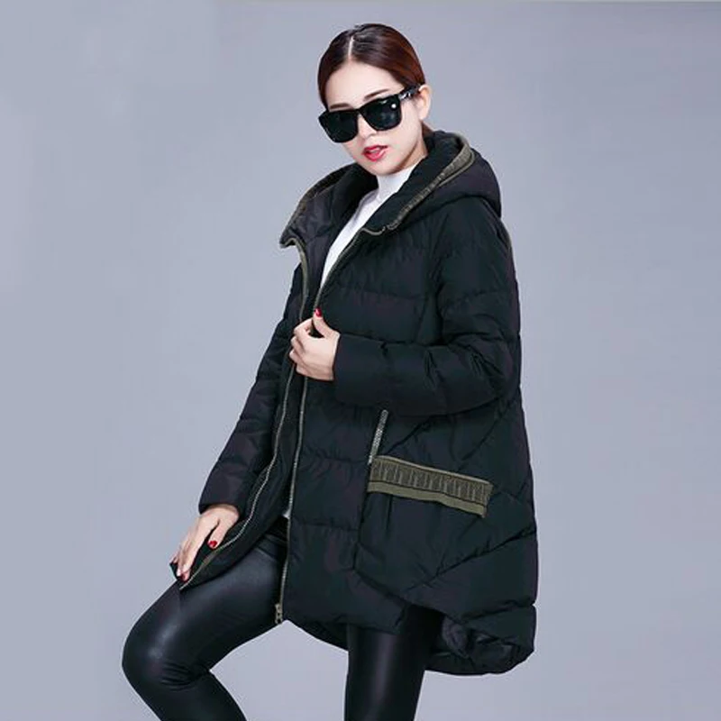 Высокое качество зимняя куртка Для женщин 2018 Новый Модное зимнее пальто 90% белый