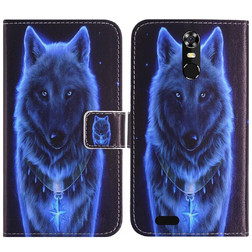 TienJueShi модный защитный кожаный чехол книжка с откидной крышкой для Oukitel C8 5