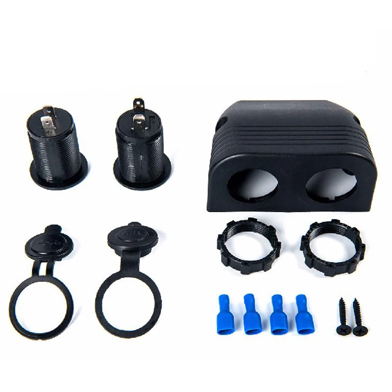 Dual Usb Автомобильное зарядное устройство MotorcycleCar Muti функция палатка база +