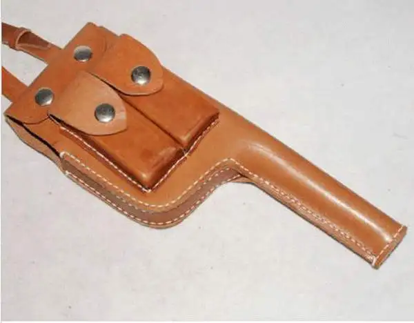 Коллекционная немецкая кожаная кобура MAUSER C96 BROOMHANDLE WW2 GM008|mauser c96|german mauserleather holster |