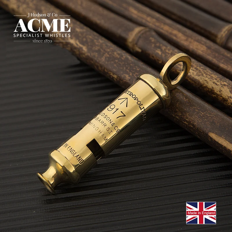 ACME 1917 War Memorial Edition Metal Retro Collection Whistle Fashion Necklace Pendant Sound Clear and loud Survival | Спорт и