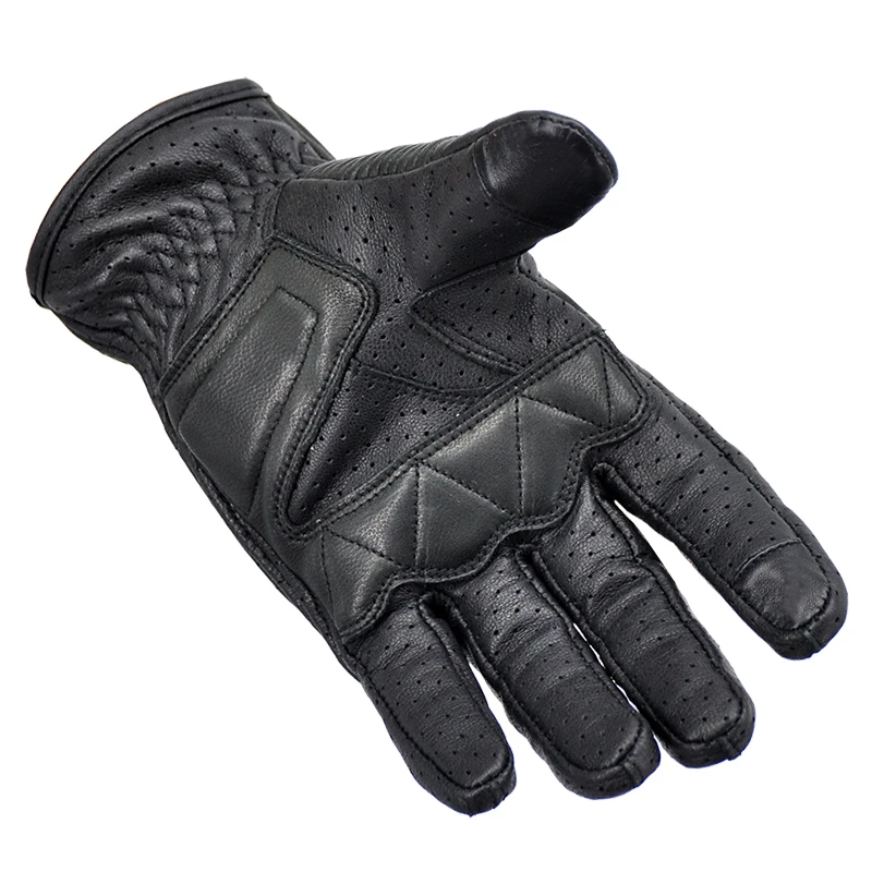 New Protective Gear Racing Motocross Touchscreen Waterproof Gloves Motorcycle ATV Downhill Cycling Riding Genuine Leather | Автомобили и