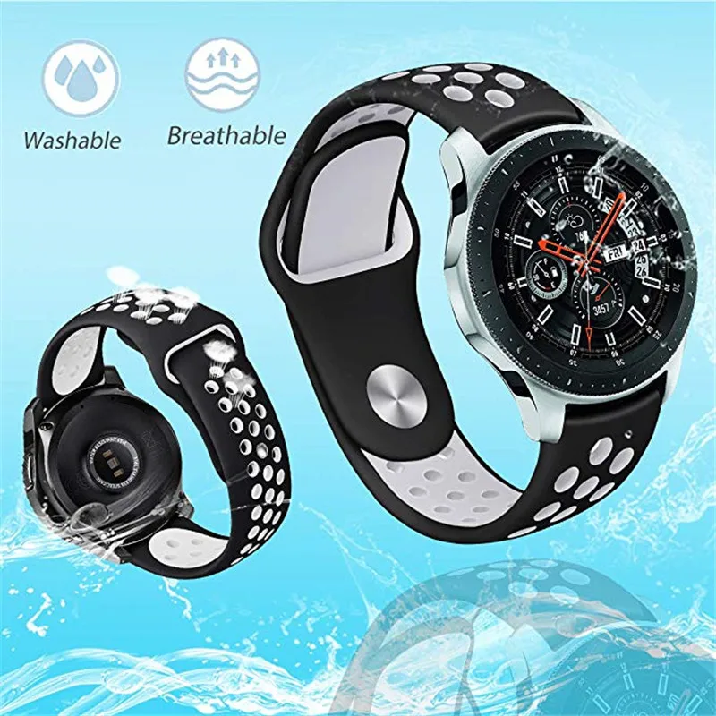 Аксессуары ремешок для Samsung Gear S3 ремень Frontier/классический браслет сменный часов 22