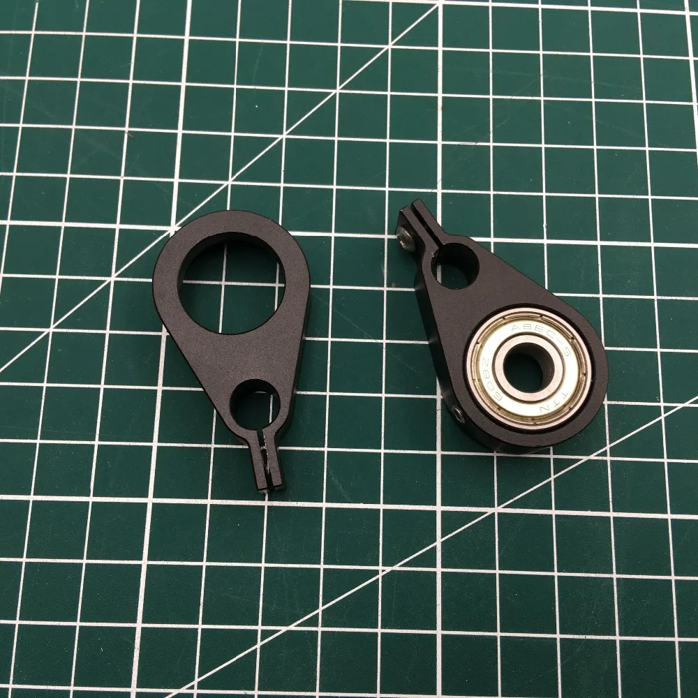 Черная Алюминиевая противоскользящая пластина для 3D принтера Anet A8 обновленный