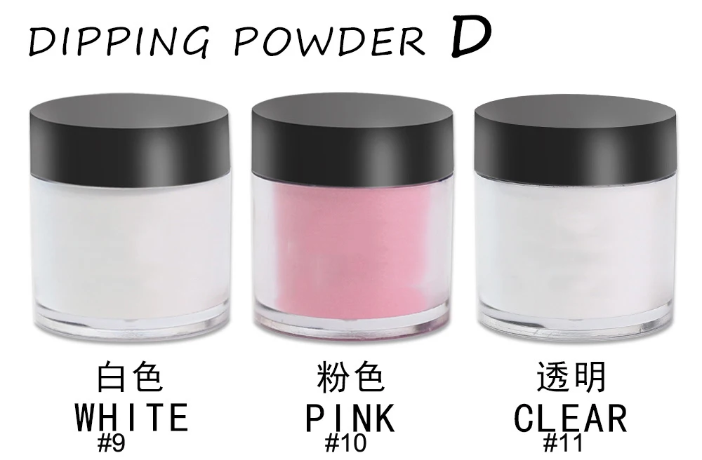 1Pcs 10ML Nail Dipping Dust Powder 3 Colors Infiltration Powders For Nails Art Gradient French Manicure Pigment Dip BFA46 | Красота и