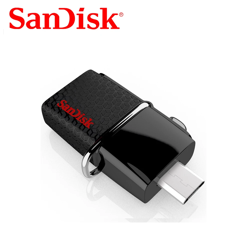 Двойной Флеш накопитель SanDisk OTG USB флэш 32 Гб ультра двойным интерфейсом 16 130 м/с 3 0