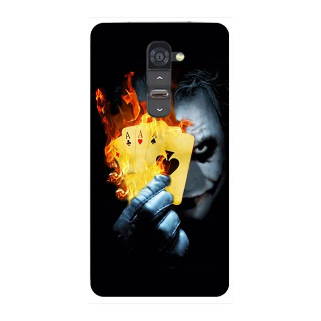 Чехлы для LG G2 силиконовый чехол телефона с принтом цветов кошек тигра Optimus G 2 D802 D805