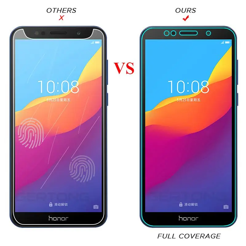Защитное стекло GerTong для экрана Huawei Honor 7A Dua-L22 5 45 закаленное Pro AUM-AL29 7 пленка