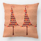 Деревенские Рождественские елки шаблон пледы Наволочка декоративная наволочка подгоняемый подарок от Lvsure для автомобильного дивана сиденья